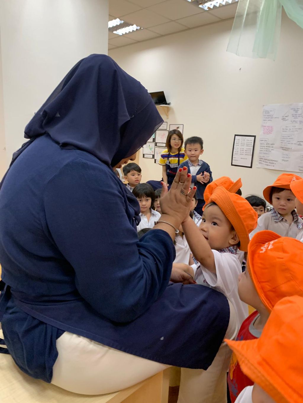 A High Five and A Big Hug to our “Teachers”