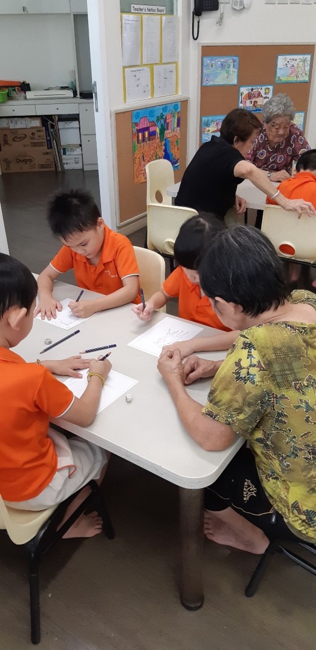Collaboration with Senior Citizens on 7 May 2019