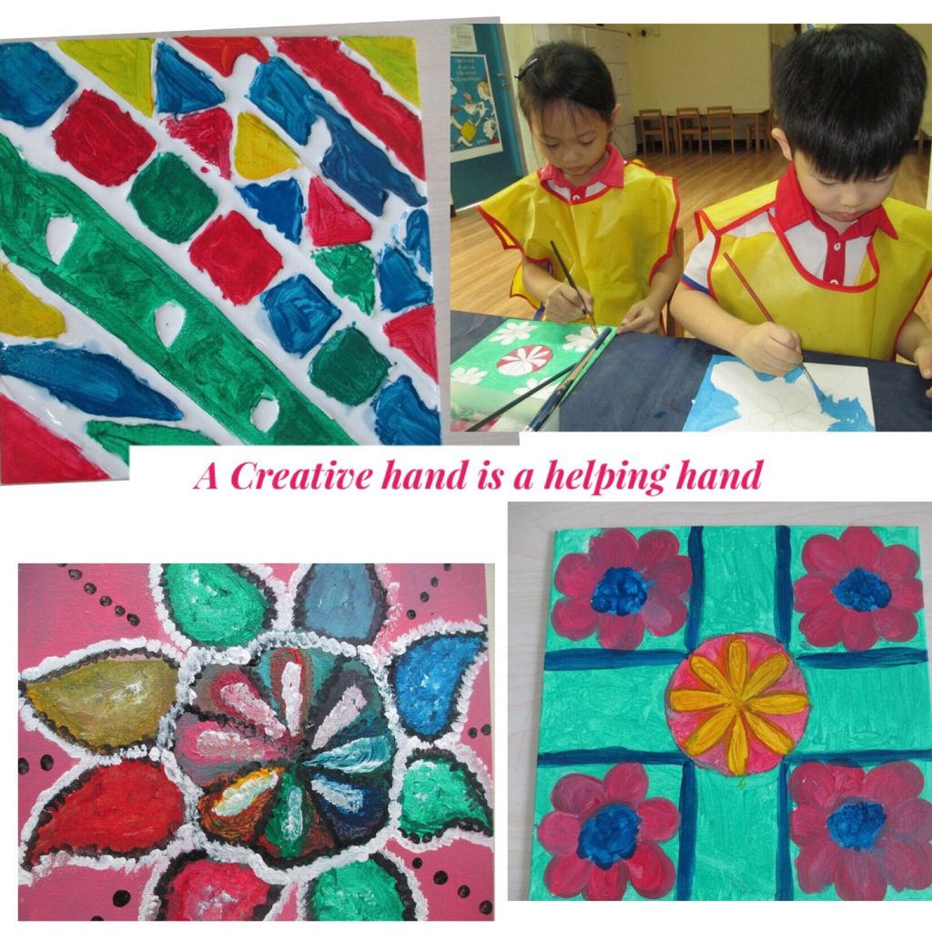 A Creative hand is a helping hand