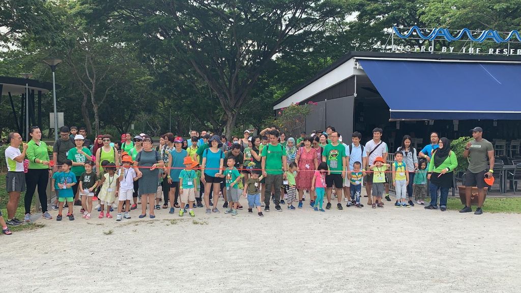"CHAMPIONS" SSBB LAUNCH during the Earth Day Fun Run ( My First Skool Pasir Ris 2 Blk 234/487) — photo 4