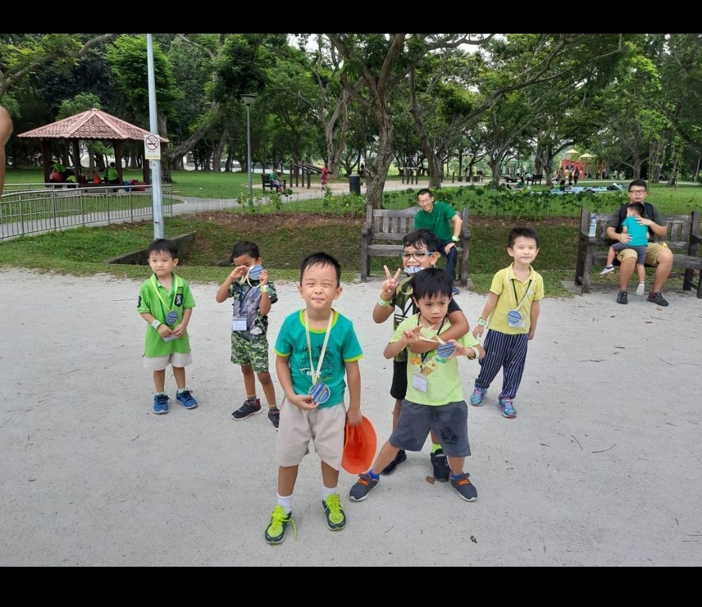 "CHAMPIONS" SSBB LAUNCH during the Earth Day Fun Run ( My First Skool Pasir Ris 2 Blk 234/487) — photo 12