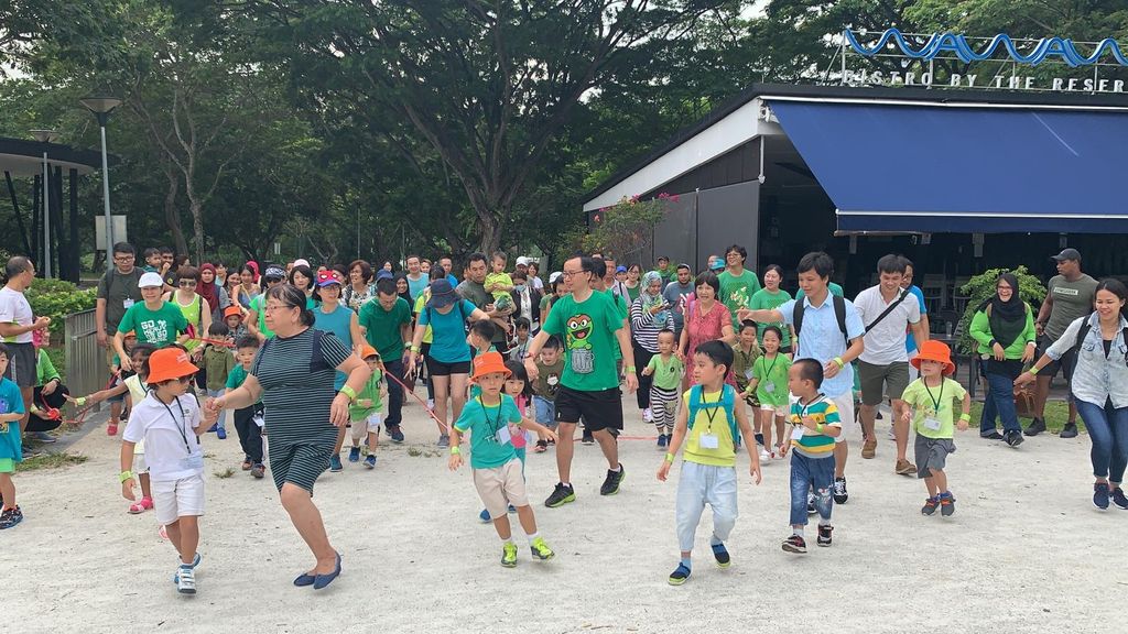 "CHAMPIONS" SSBB LAUNCH during the Earth Day Fun Run ( My First Skool Pasir Ris 2 Blk 234/487) — photo 14