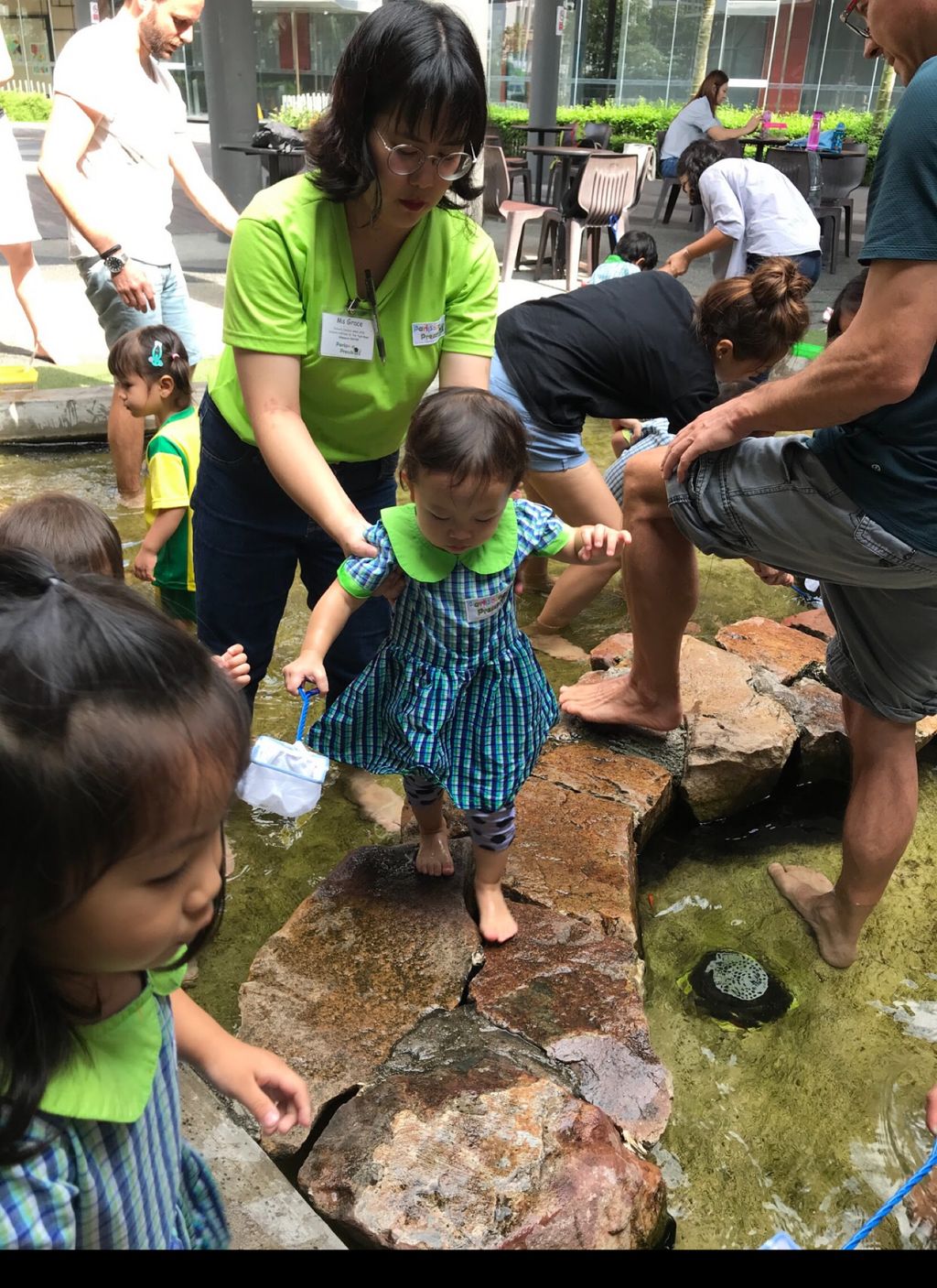 Pariposa Preschool Field Trips - Longkang Fishing and PUB NEWater plant