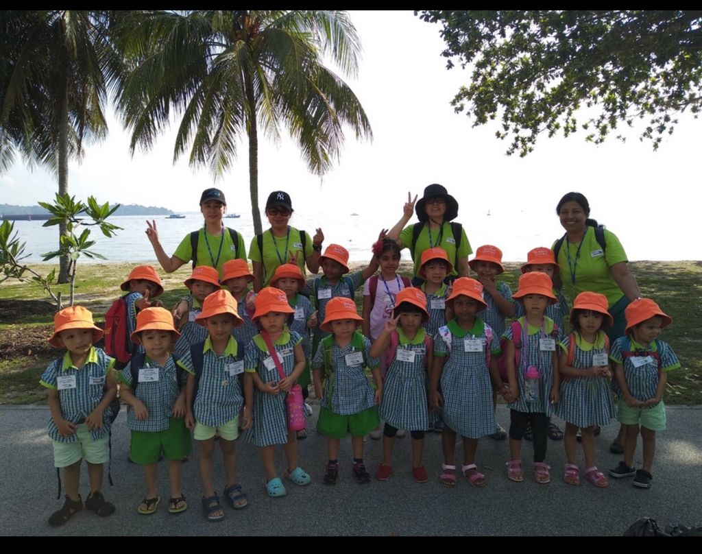 Pariposa Preschool Community Involvement Programs - Keep Clean, Singapore Beach Clean Up 2019 and LitteRally event