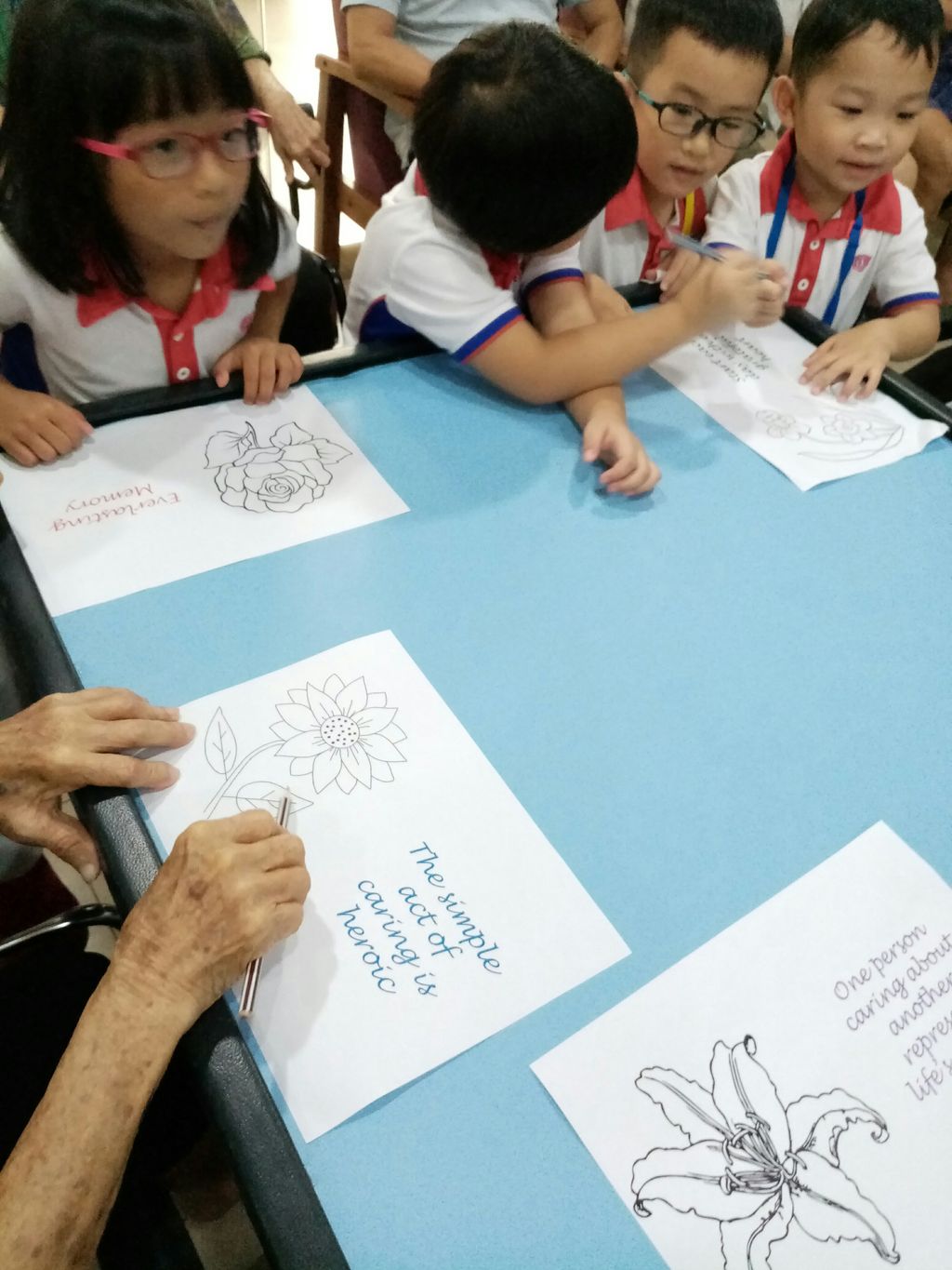 Start Small Dream Big PCF Sparkletots Preschool@Tampines Changkat Blk112 2nd Phase : Visit to Orange Valley Nursing Home @Simei — photo 2