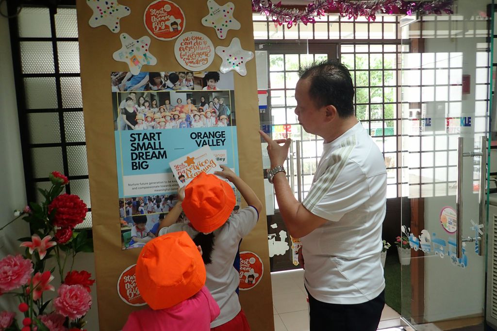 Start Small Dream Big PCF Sparkletots Preschool@Tampines Changkat Blk112 2nd Phase : Visit to Orange Valley Nursing Home @Simei — photo 1
