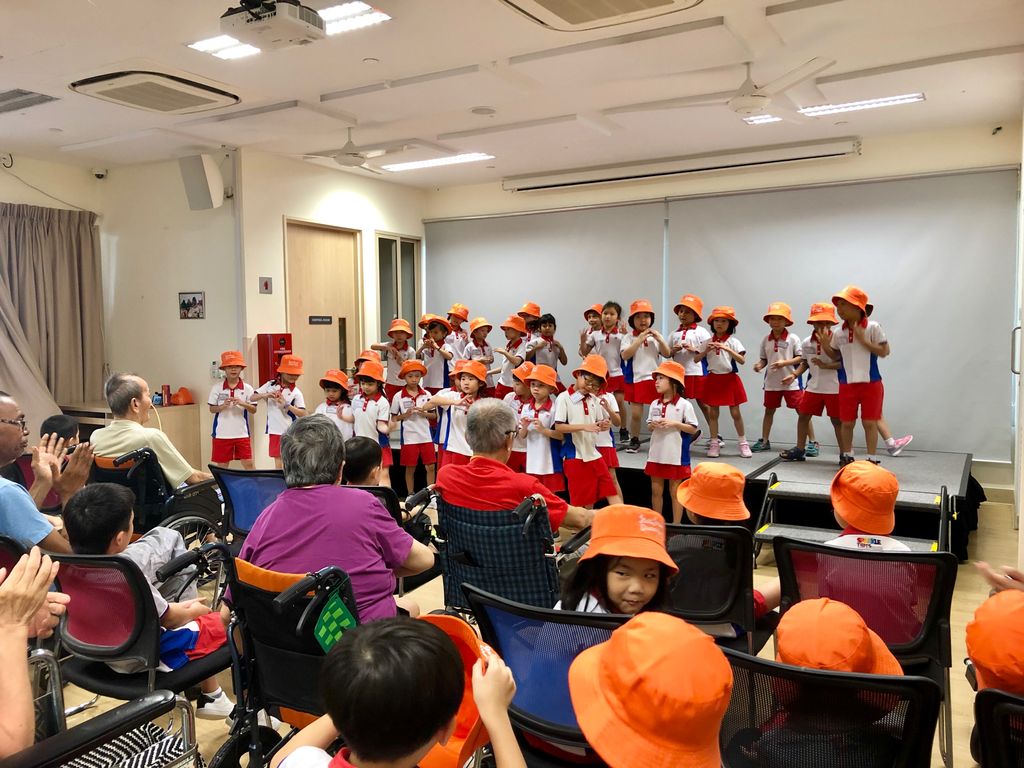 K2 Children In Action! Spreading Love and Kindness - Creating Memories with the Elderlies @ Ren Ci Nursing Home (Ang Mo Kio) — photo 2