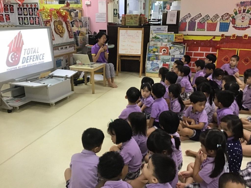 Cherie Hearts Kidz Campus @ Pasir Ris Elias Mall - Event: “Total Defence Day” on 15 February 2019 (Friday) — photo 2