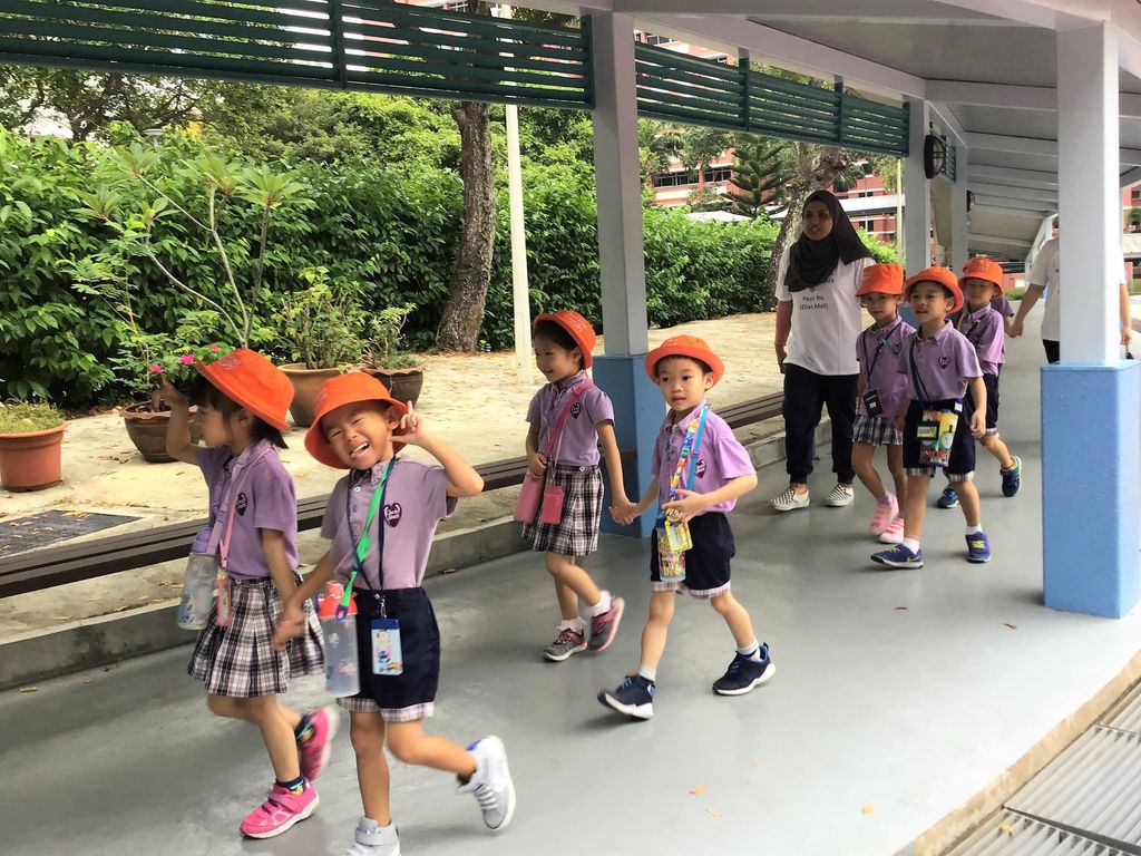 Cherie Hearts Kidz Campus @ Pasir Ris Elias Mall Start Small Dream Big 2019 – Event: K2 Children visit to Meridian Primary School — photo 1