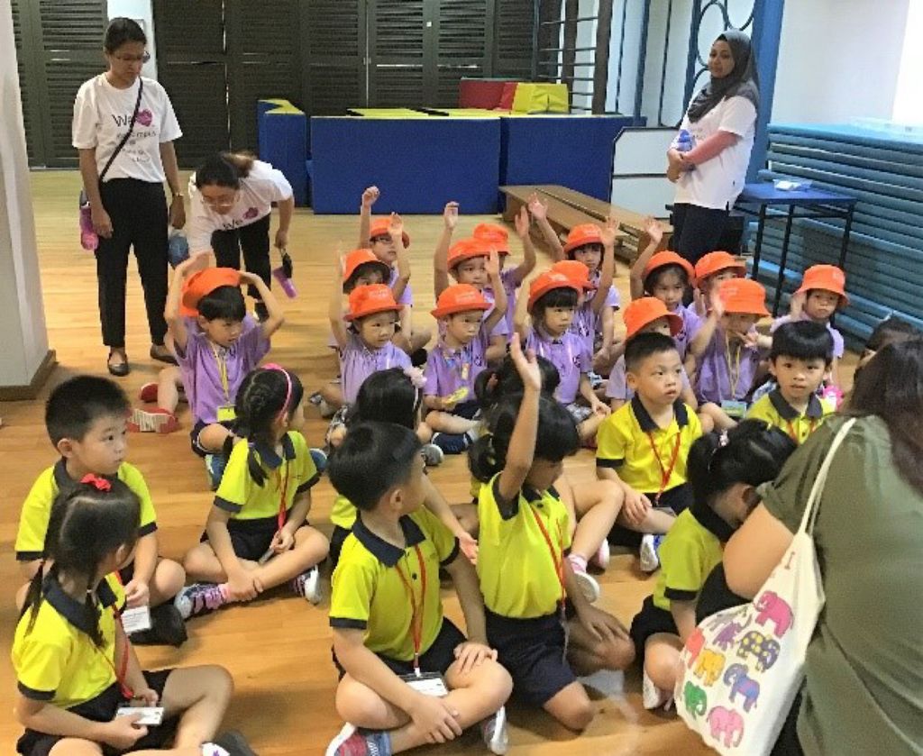 Cherie Hearts Kidz Campus @ Pasir Ris Elias Mall Start Small Dream Big 2019 – Event: K2 Children visit to Meridian Primary School — photo 1