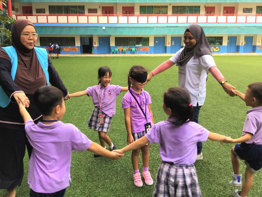 Cherie Hearts Kidz Campus @ Pasir Ris Elias Mall Start Small Dream Big 2019 – Event: K2 Children visit to Meridian Primary School — photo 1