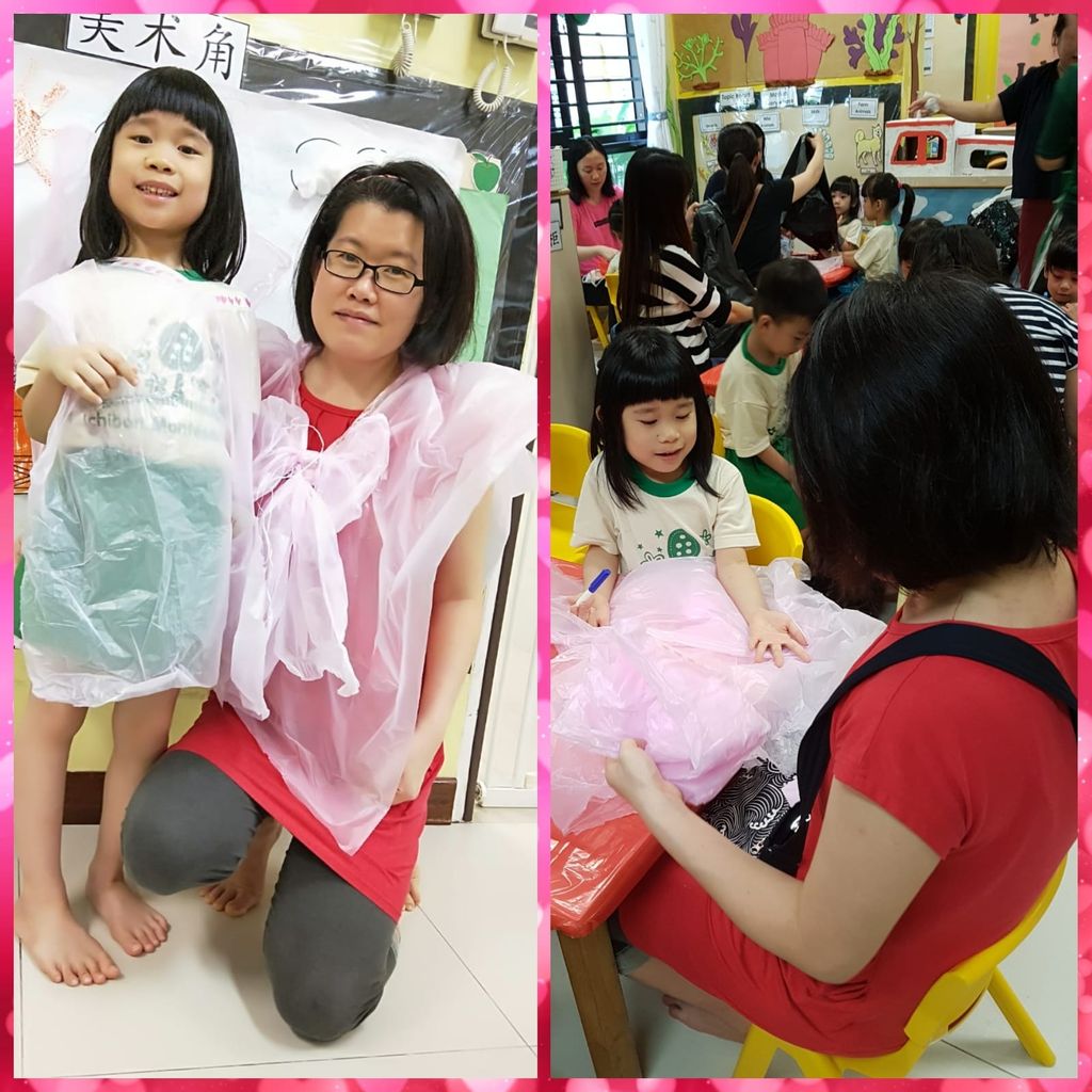 Parental Involvement "Towards Zero Waste" - Making Raincoats — photo 10