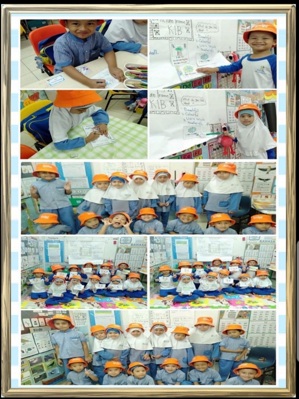 Egging Picture Frames-K1B (Campus 1) Charity Drive Project — photo 3