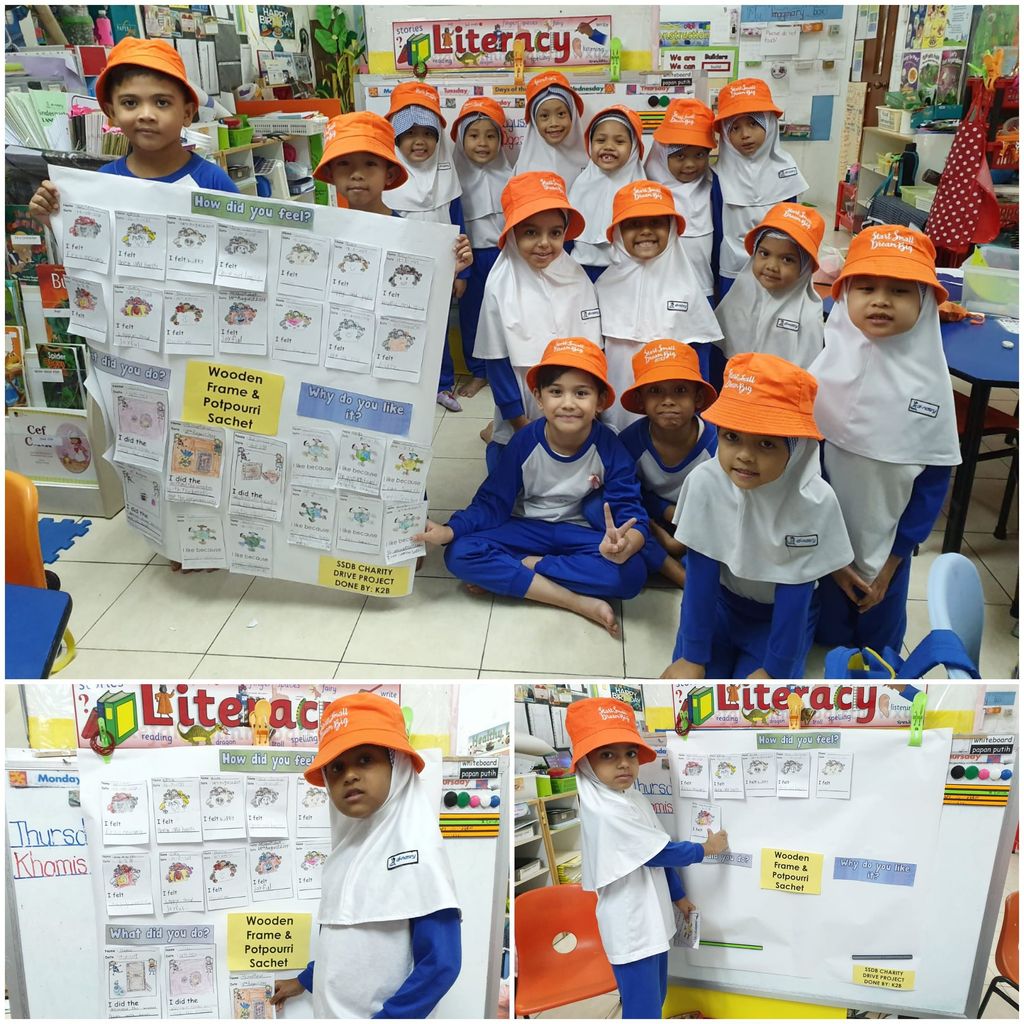 Wooden Frame & Potpourri Sachet-K2B (Campus 1) Charity Drive Project. — photo 2
