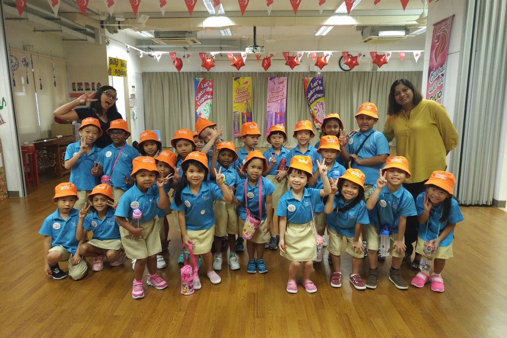 National Day Celebration with Residents from NTUC Health Nursing Home (Jurong West) - MOE Kindergarten@Westwood — photo 1