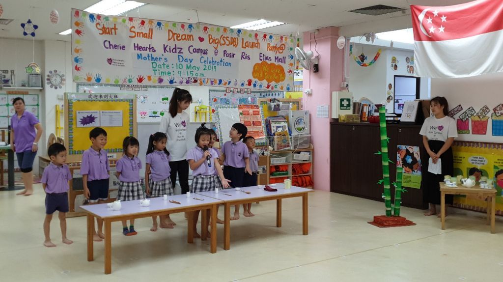 Cherie Hearts Kidz Campus @ Pasir Ris Elias Mall Event: “Excursion to Tea House” on 18 April 2019 (Thursday) and “Mother’s Day Celebrations” on 10 May 2019 (Friday) — photo 2