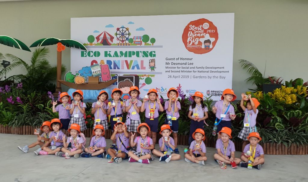 Cherie Hearts Kidz Campus @ Pasir Ris Elias Mall Start Small Dream Big 2019 – “Eco Kampung Carnival 2019” ​Date: Thursday, 25 April 2019 — photo 1