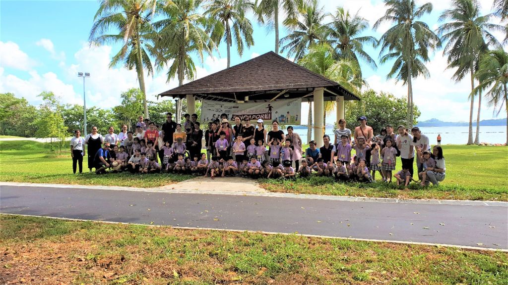 Cherie Hearts Kidz Campus @ Pasir Ris Elias Mall Event : “Keep Clean, Singapore” on 28 May 2019 (Tuesday) Pasir Ris Park (Area 3) Clean Up!