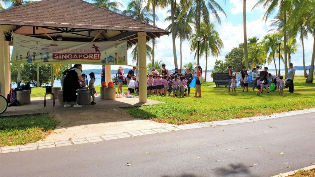 Cherie Hearts Kidz Campus @ Pasir Ris Elias Mall Event : “Keep Clean, Singapore” on 28 May 2019 (Tuesday) Pasir Ris Park (Area 3) Clean Up! — photo 2