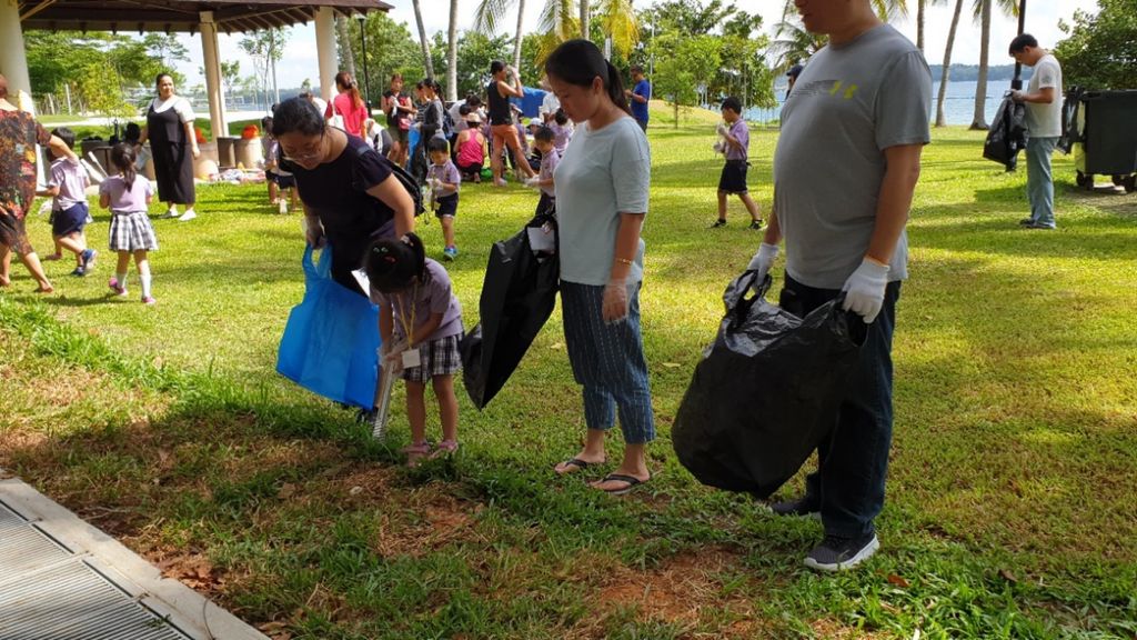 Cherie Hearts Kidz Campus @ Pasir Ris Elias Mall Event : “Keep Clean, Singapore” on 28 May 2019 (Tuesday) Pasir Ris Park (Area 3) Clean Up! — photo 1