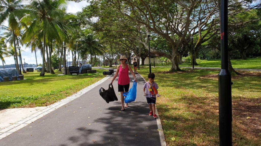 Cherie Hearts Kidz Campus @ Pasir Ris Elias Mall Event : “Keep Clean, Singapore” on 28 May 2019 (Tuesday) Pasir Ris Park (Area 3) Clean Up! — photo 1