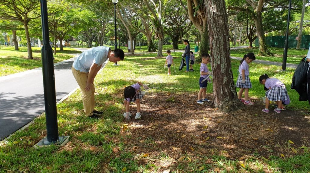 Cherie Hearts Kidz Campus @ Pasir Ris Elias Mall Event : “Keep Clean, Singapore” on 28 May 2019 (Tuesday) Pasir Ris Park (Area 3) Clean Up! — photo 1