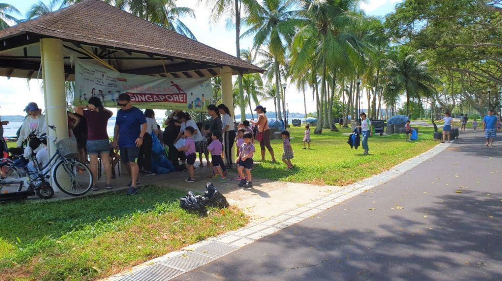 Cherie Hearts Kidz Campus @ Pasir Ris Elias Mall Event : “Keep Clean, Singapore” on 28 May 2019 (Tuesday) Pasir Ris Park (Area 3) Clean Up! — photo 1