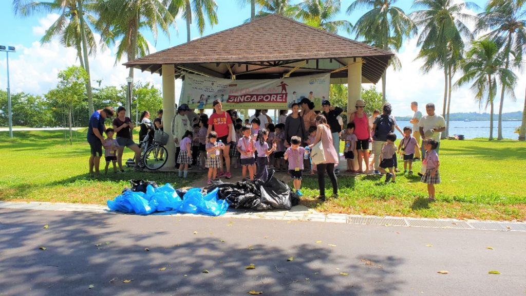 Cherie Hearts Kidz Campus @ Pasir Ris Elias Mall Event : “Keep Clean, Singapore” on 28 May 2019 (Tuesday) Pasir Ris Park (Area 3) Clean Up! — photo 2