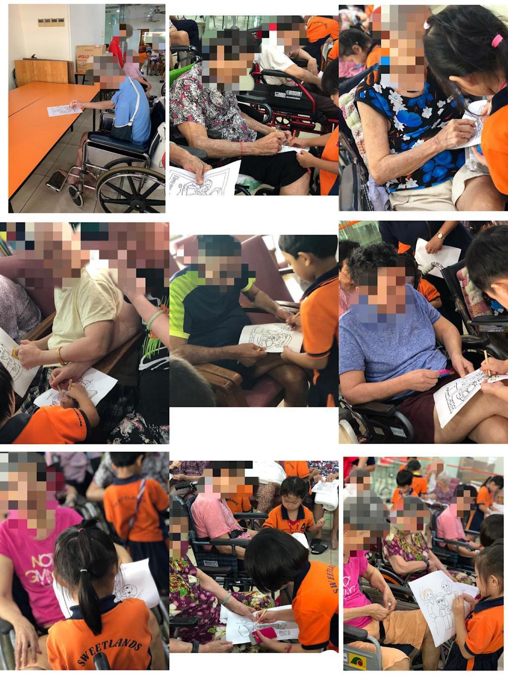 Sweetlands Childcare Woodlands 643 Pte Ltd - Showing love to the Elderly — photo 4