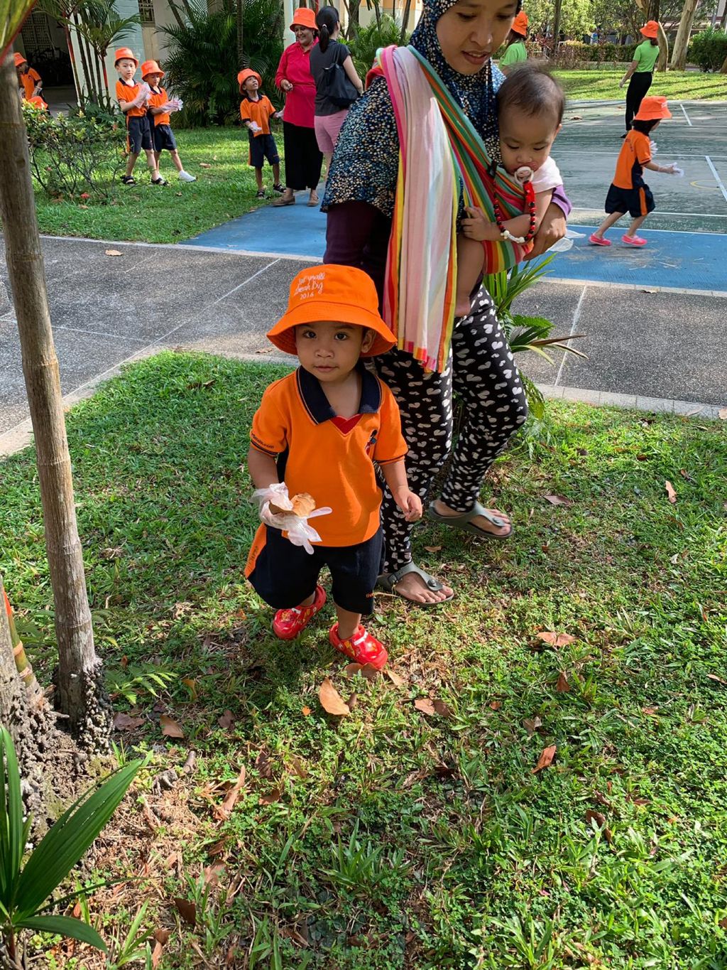 Sweetlands Childcare @ 643 Woodlands - Helping to keep the environment clean — photo 10
