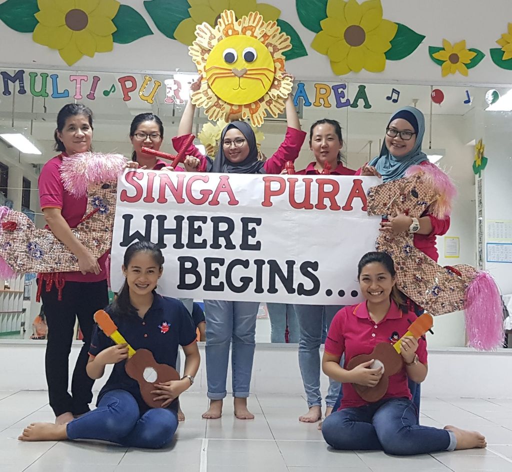 Sweetlands Childcare @ 896B Woodlands Start small dream big 2019 – “CARE” Project
