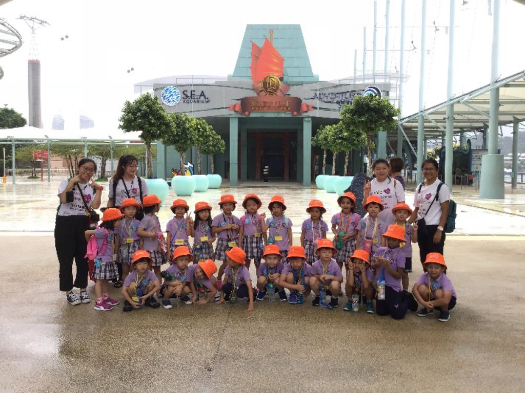 Cherie Hearts Kidz Campus @ Pasir Ris Elias Mall Event : “WOW Wild Learn Programme – Our Learning Journey to S.E.A. Aquarium” on 6 June 2019 (Thursday)
