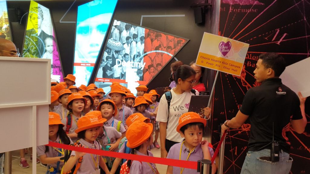 Cherie Hearts Kidz Campus @ Pasir Ris Elias Mall Event : “The Bicentennial Experience at Fort Canning” on 9 July 2019 (Tuesday) — photo 1
