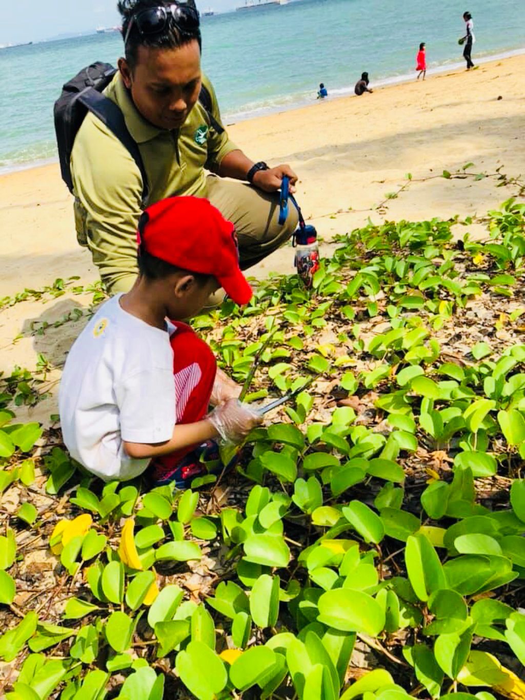 Marine Cove Beach Cleaning with our parents! — photo 9