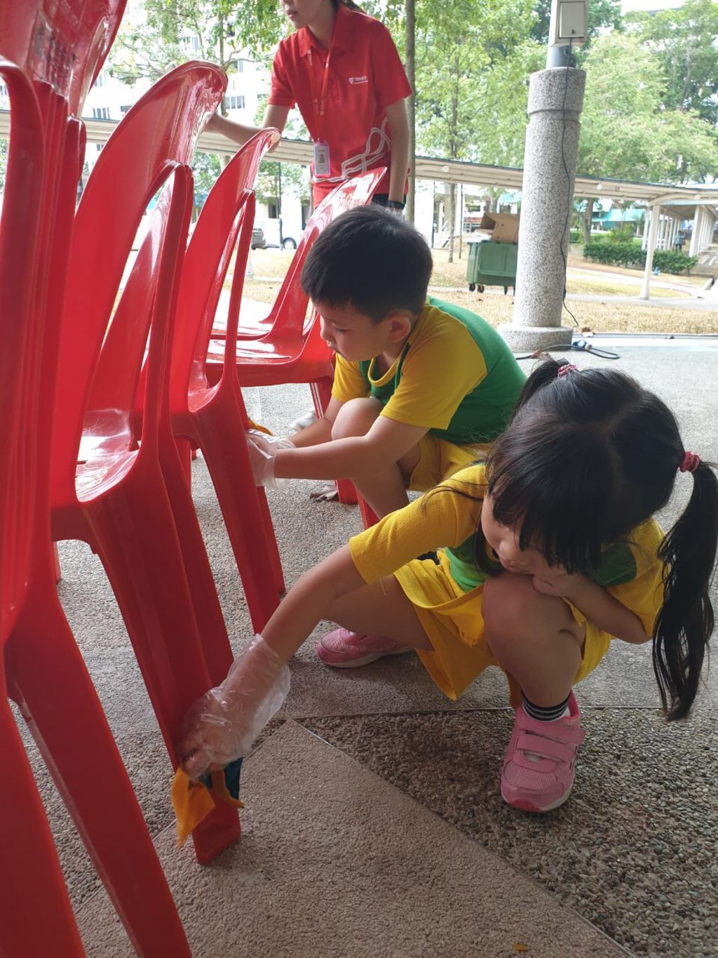 TOUCH Child Care (Hougang & Clementi) — Care for Others: Appreciating our Estate Cleaners — photo 7