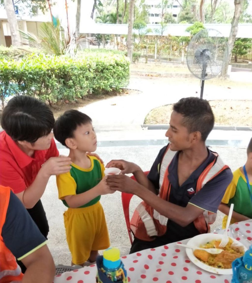 TOUCH Child Care (Hougang & Clementi) — Care for Others: Appreciating our Estate Cleaners — photo 4
