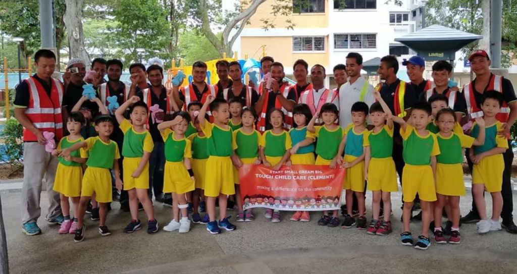 TOUCH Child Care (Hougang & Clementi) — Care for Others: Appreciating our Estate Cleaners — photo 4