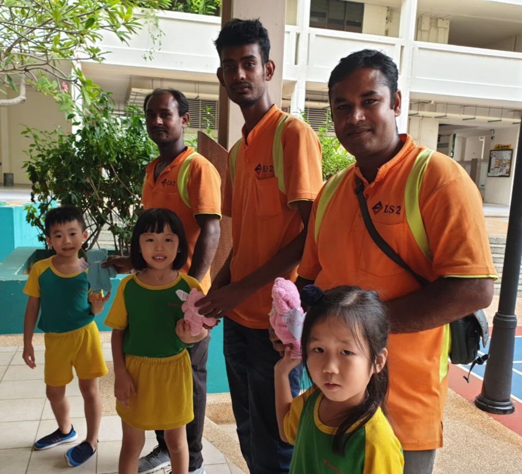 TOUCH Child Care (Hougang & Clementi) — Care for Others: Appreciating our Estate Cleaners — photo 6