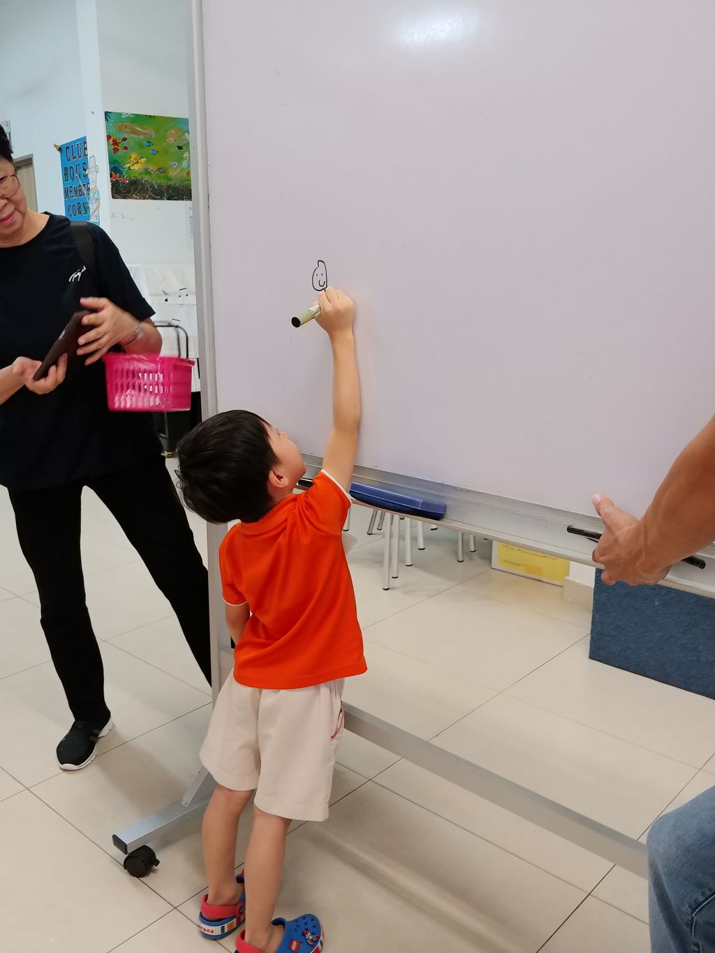 Bonding with residents at St Andrew's Nursing Home (Buangkok)