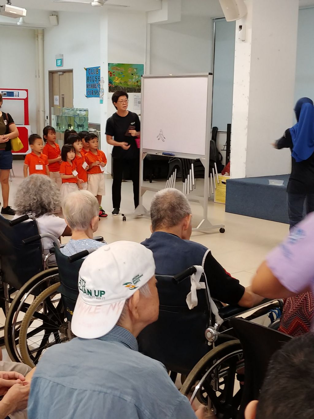 Bonding with residents at St Andrew's Nursing Home (Buangkok) — photo 2