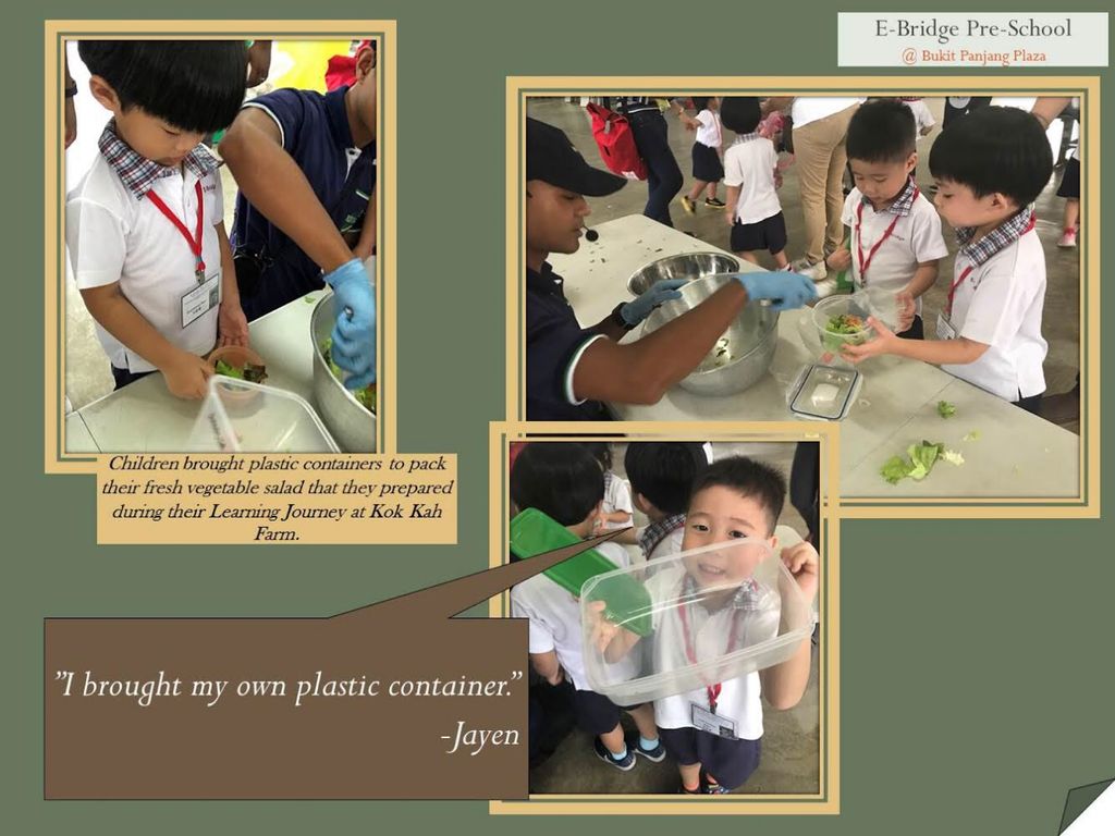 “Upcycling for the Better Future.” @ E- Bridge Preschool- Bukit Panjang Plaza — photo 4