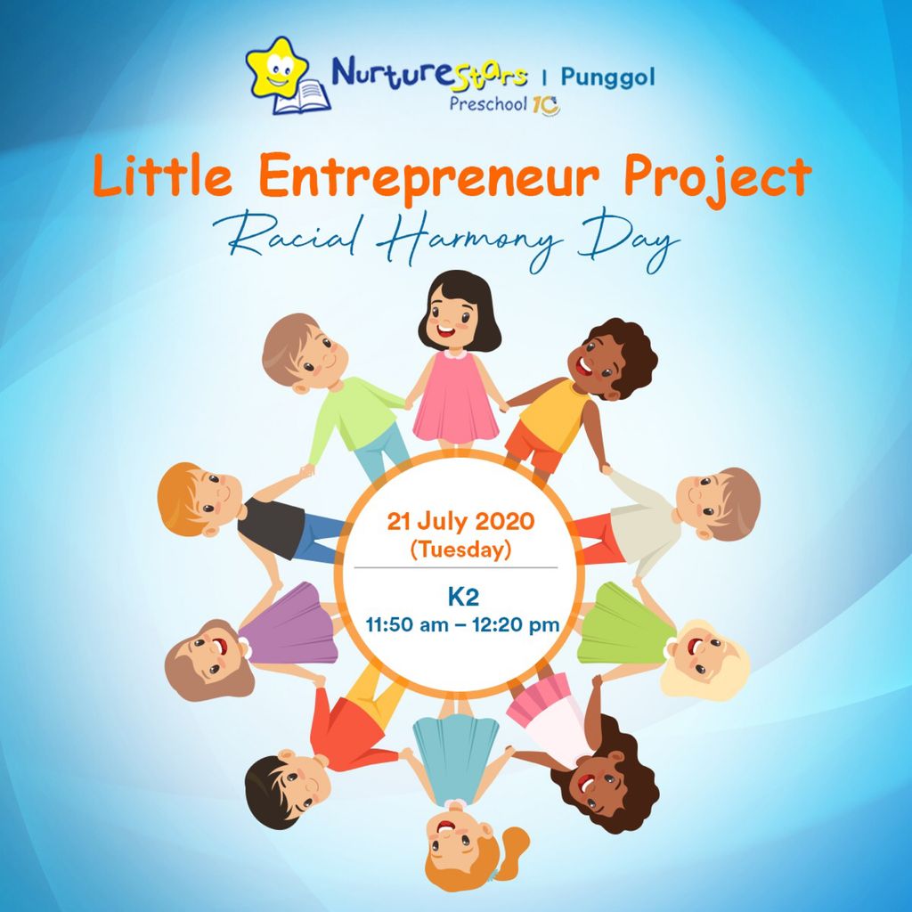 Showing Kindness through our Annual Fund Raiser, Little Entrepreneur Project 2020 in commemoration of Racial Harmony Day!