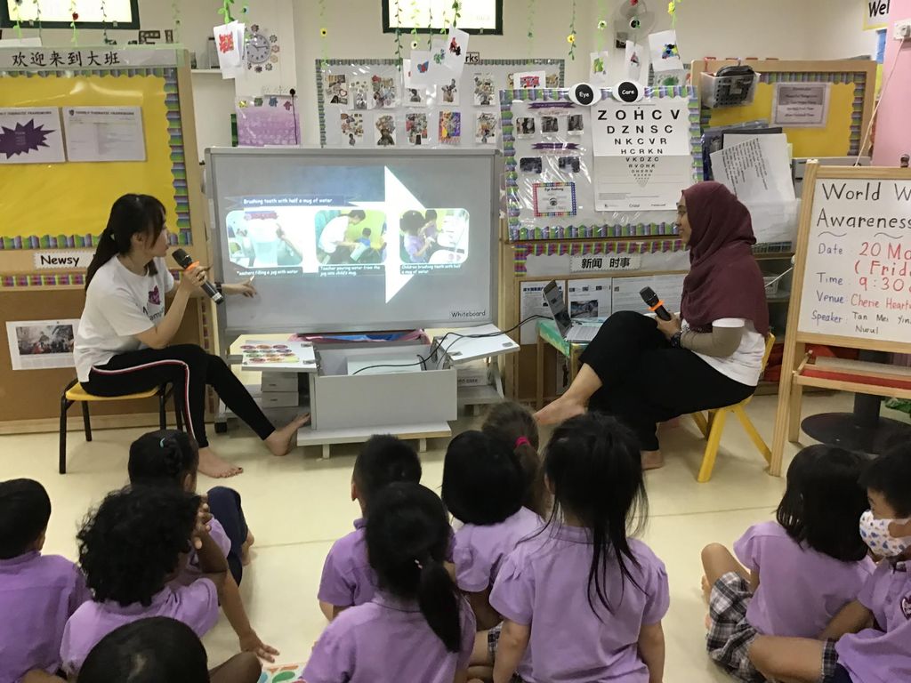 Cherie Hearts Kidz Campus @ Pasir Ris Elias Mall - Event : “World Water Day 2020” on 20 March 2020 (Friday) — photo 1