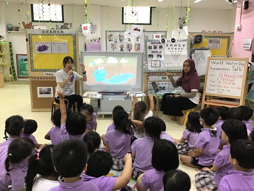 Cherie Hearts Kidz Campus @ Pasir Ris Elias Mall - Event : “World Water Day 2020” on 20 March 2020 (Friday) — photo 1