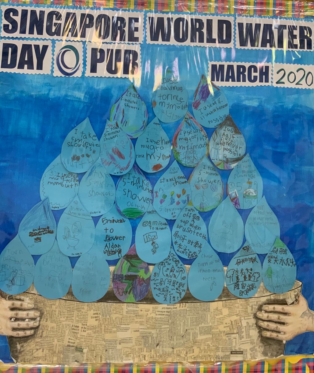 Cherie Hearts Kidz Campus @ Pasir Ris Elias Mall - Event : “World Water Day 2020” on 20 March 2020 (Friday) — photo 1