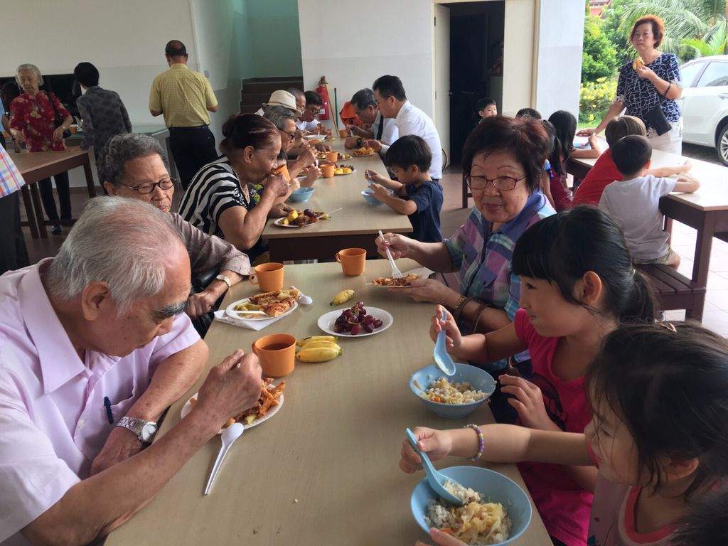 Start Small Dream Big Project, Phase 2: Performance, appreciation and lunch with Seniors at Senior Fellowship — photo 2