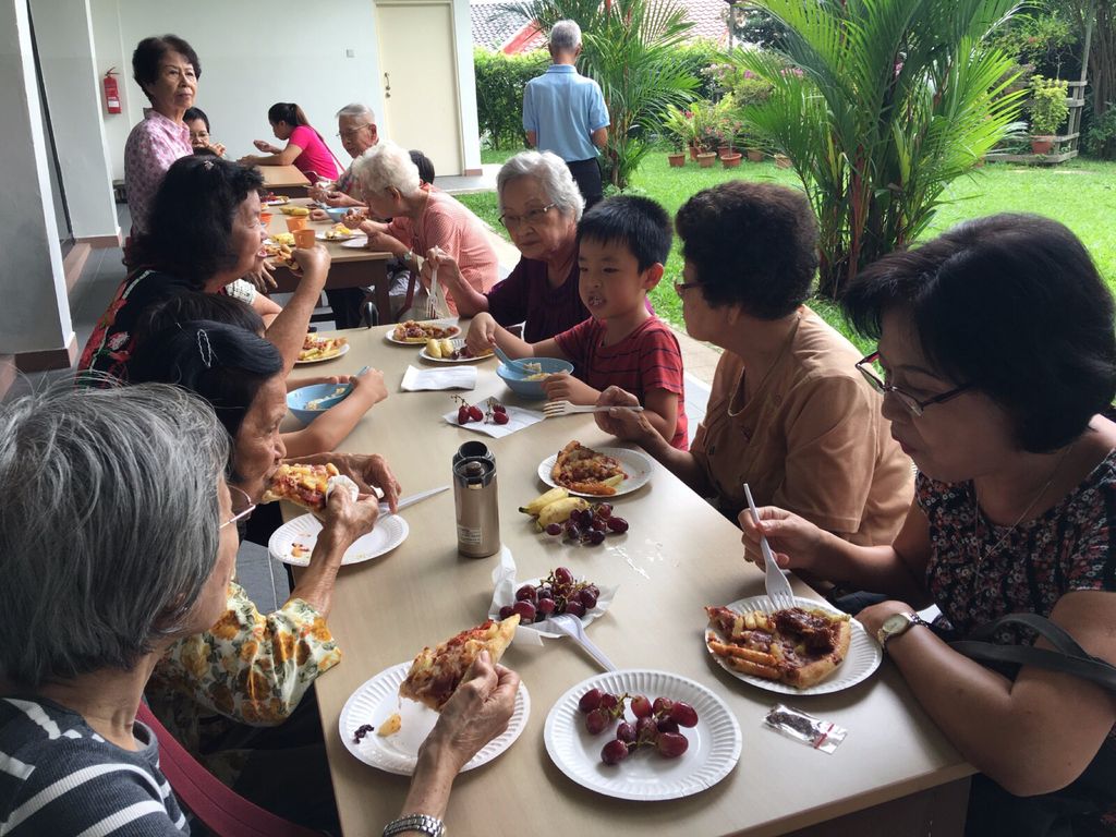 Start Small Dream Big Project, Phase 2: Performance, appreciation and lunch with Seniors at Senior Fellowship — photo 4