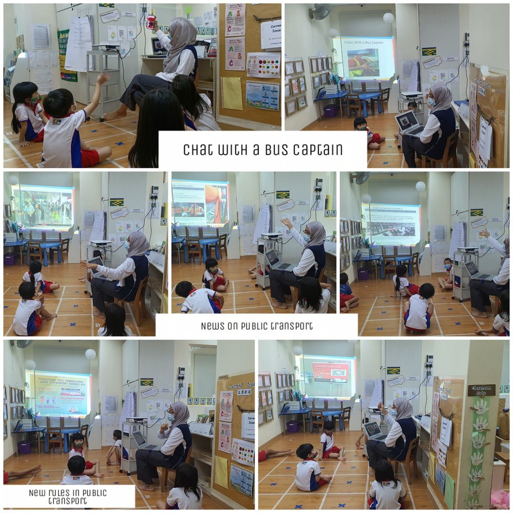 Practice of keeping safe from Covid 19 in public transport