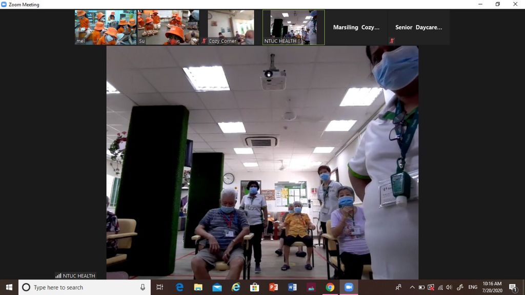 Virtual session with the Elderly — photo 2