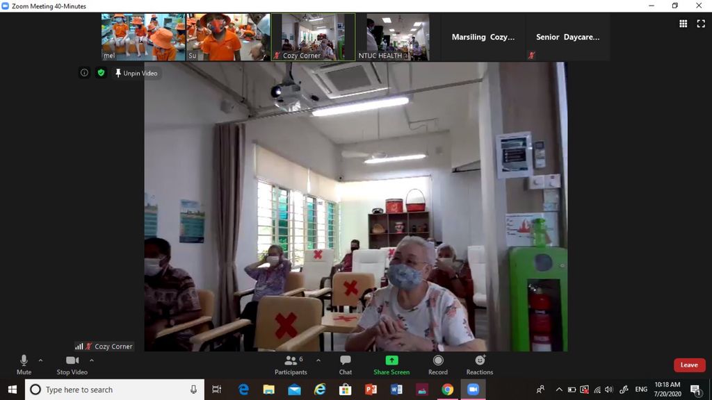 Virtual session with the Elderly — photo 5